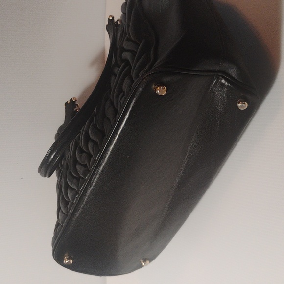 Coach 34564 Gathered Leather Kitt Carryall Tote - Picture 5 of 11